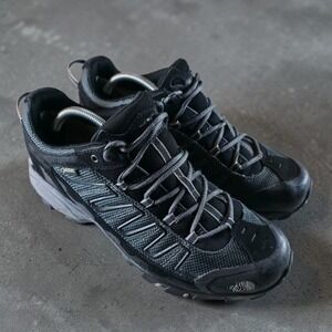 North Face Ultra 109 Hiking Shoes Gore-Tex Black Waterproof Size 11.5 No Insoles